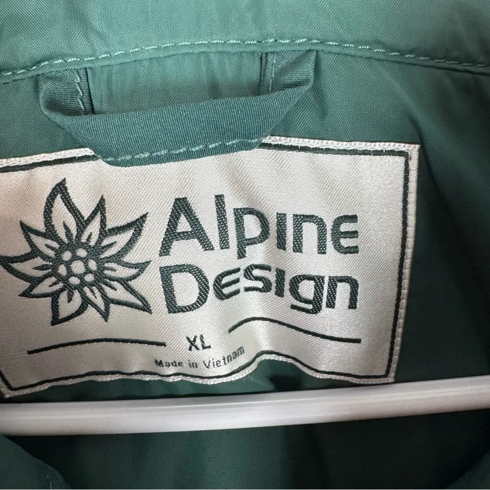 Alpine Design Forest Green‎ Windbreaker (A1-51)